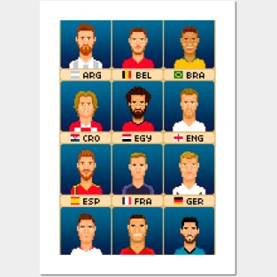World Cup Stars Posters and Art